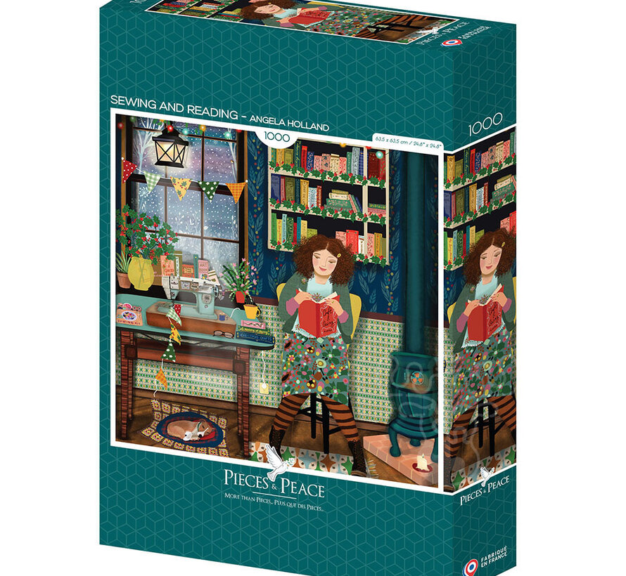 Pieces & Peace Sewing and Reading Puzzle 1000pcs