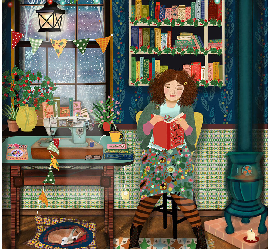 Pieces & Peace Sewing and Reading Puzzle 1000pcs