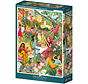 Pieces & Peace Big Summer Garden Party Puzzle 1000pcs