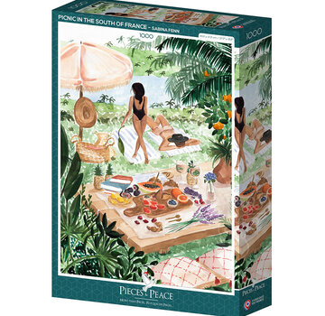 Pieces & Peace Pieces & Peace Picnic in the South of France Puzzle 1000pcs