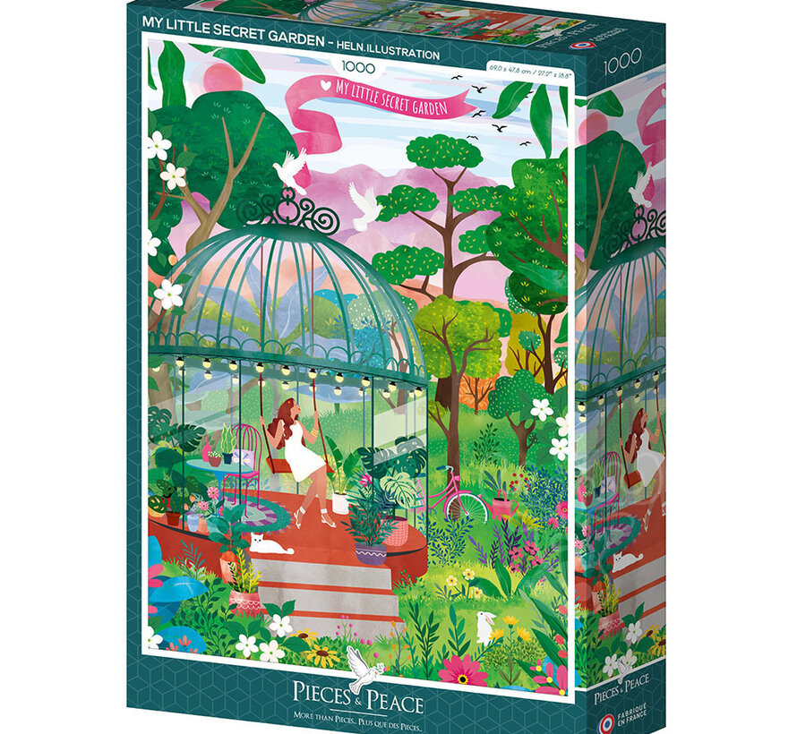 Pieces & Peace My Little Secret Garden Puzzle 1000pcs