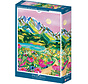 Pieces & Peace Lever de Soleil sur les Alpes Puzzle 500pcs