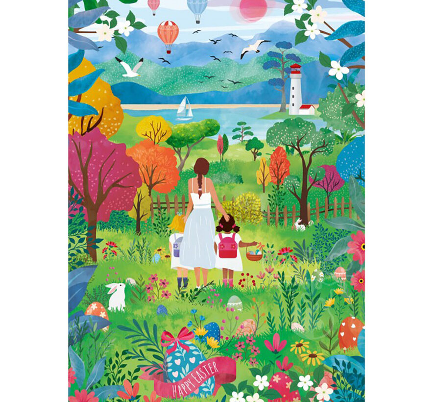 Pieces & Peace Happy Easter Puzzle 1000pcs