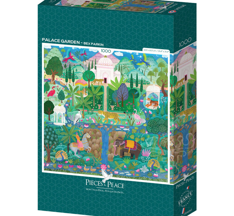 Pieces & Peace Palace Garden Puzzle 1000pcs
