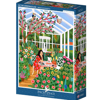 Pieces & Peace Pieces & Peace In the Greenhouse Puzzle 500pcs