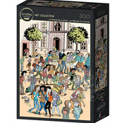 Grafika Grafika Le Monde de Lucrèce - La Fête de Fin d'Année Puzzle 300pcs