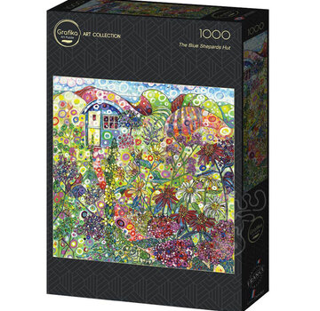 Grafika Grafika The Blue Shepards Hut - Sally Rich Puzzle 1000pcs