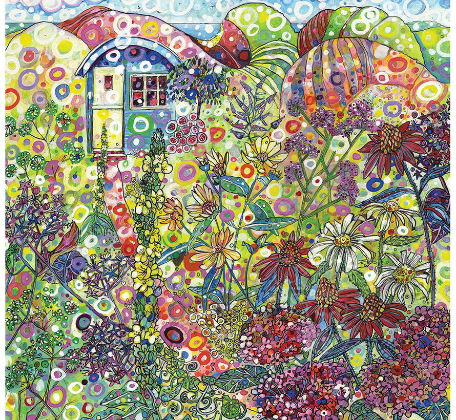 Grafika The Blue Shepards Hut - Sally Rich Puzzle 1000pcs