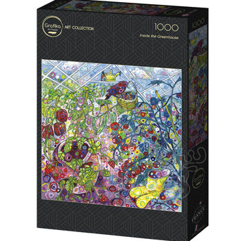 Grafika Grafika Inside the Greenhouse - Sally Rich Puzzle 1000pcs