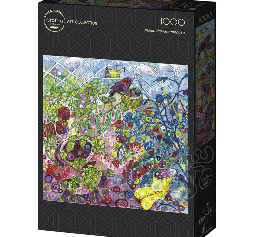 Grafika Inside the Greenhouse - Sally Rich Puzzle 1000pcs