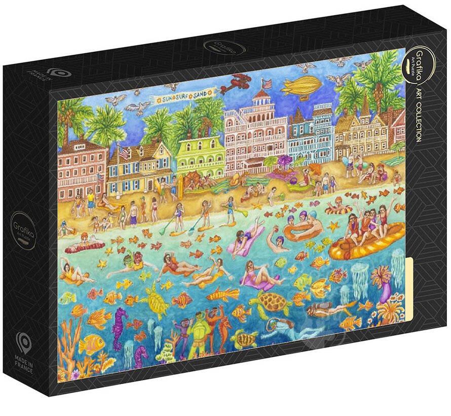 Grafika Tropical Swim Party Puzzle 1000pcs
