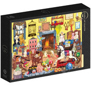 Grafika Grafika Who Left The Cagedoor Open Puzzle 1000pcs
