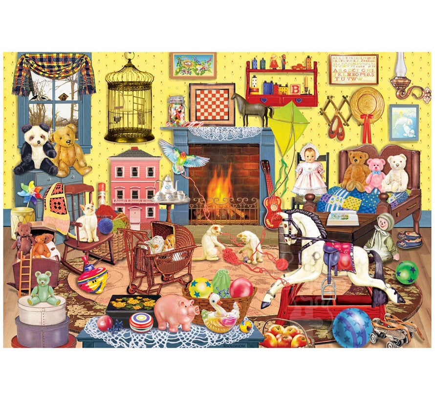 Grafika Who Left The Cagedoor Open Puzzle 1000pcs
