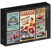 Grafika Grafika Retro Car Service Puzzle 500pcs