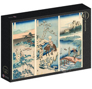 Grafika Grafika Hokusai's Art ( L'Oeuvre d'Hokusai ) Puzzle 1000pcs
