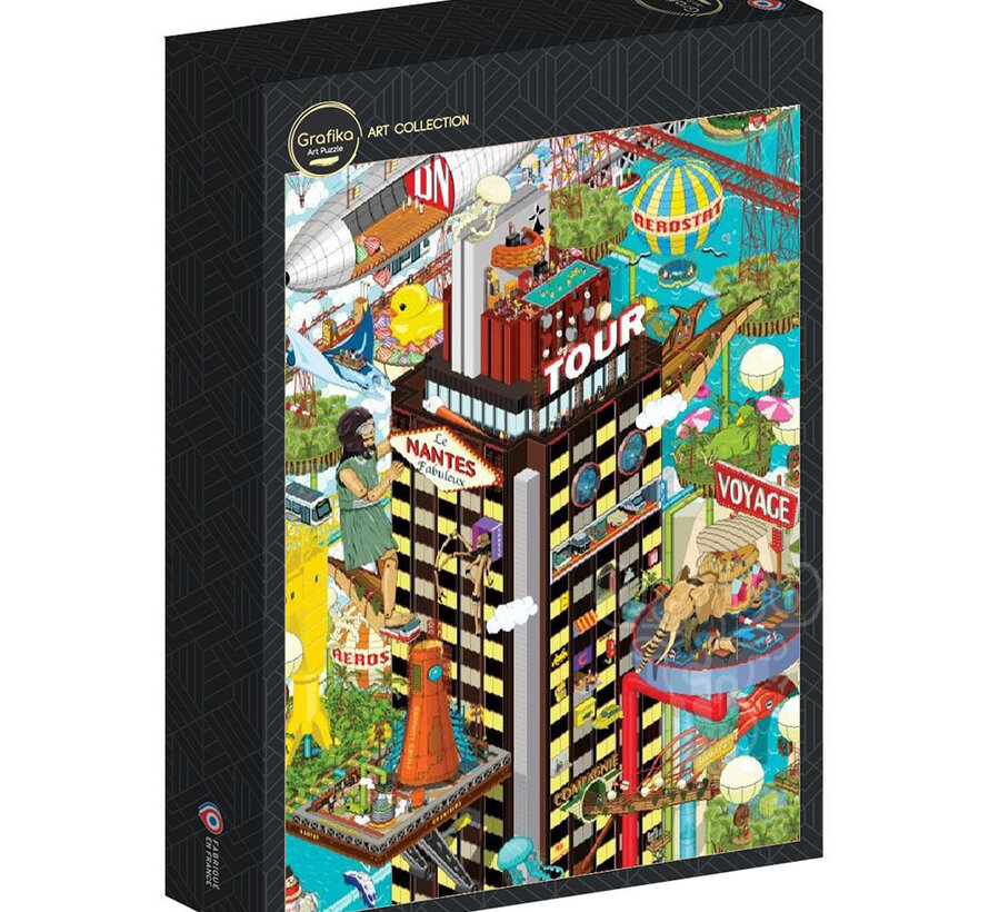 Grafika Nantes - La Tour (The Tower) Puzzle 1000pcs
