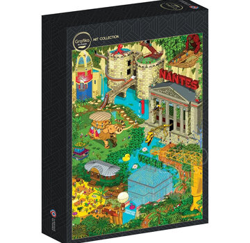 Grafika Grafika Nantes - Vegetal 2 (Green 2) Puzzle 1000pcs