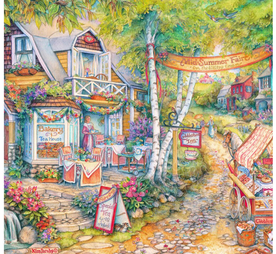 Grafika Cobblestone Inn Puzzle 1000pcs