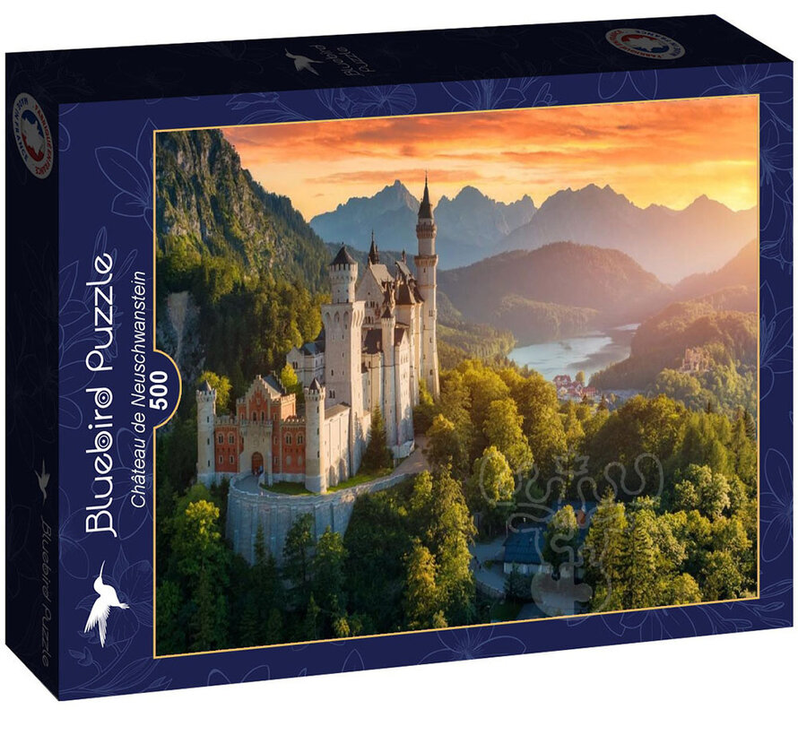 Bluebird Château de Neuschwanstein Puzzle 500pcs