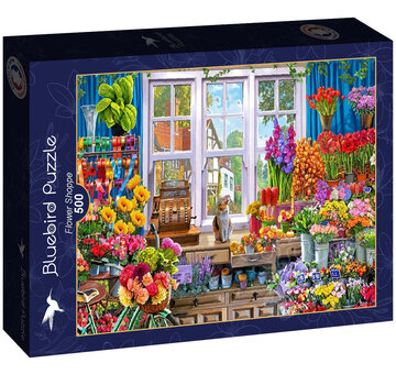 Bluebird Bluebird Flower Shoppe Puzzle 500pcs