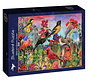 Bluebird Birds and Blooms Garden Puzzle 500pcs
