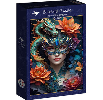 Bluebird Bluebird Lady with a Dragon Puzzle 1000pcs