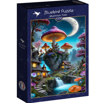 Bluebird Bluebird Mushroom Town Puzzle 1000pcs