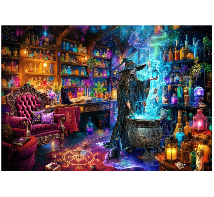 Bluebird The Witch's Lair Puzzle 1000pcs