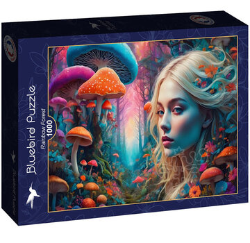 Bluebird Bluebird Rainbow Forest Puzzle 1000pcs