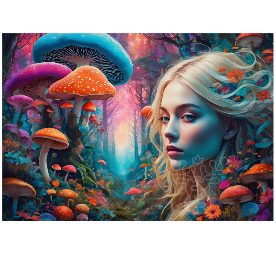 Bluebird Rainbow Forest Puzzle 1000pcs