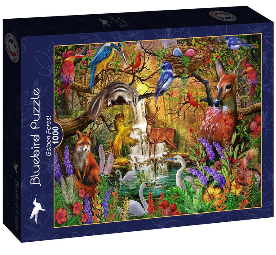 Bluebird Golden Forest Puzzle 1000pcs