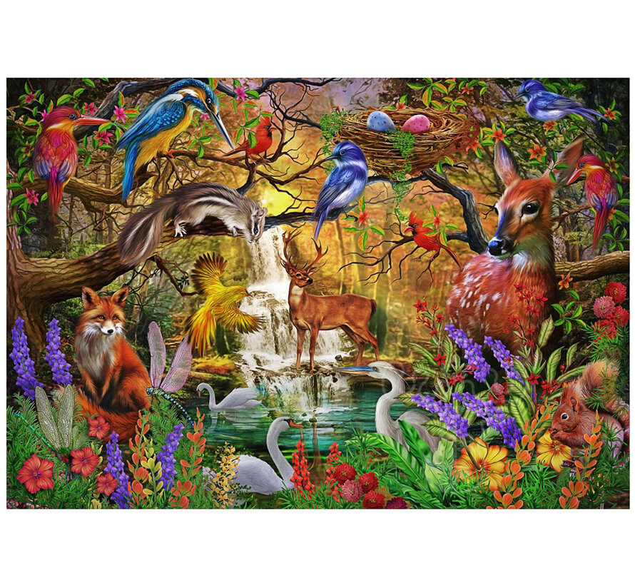 Bluebird Golden Forest Puzzle 1000pcs