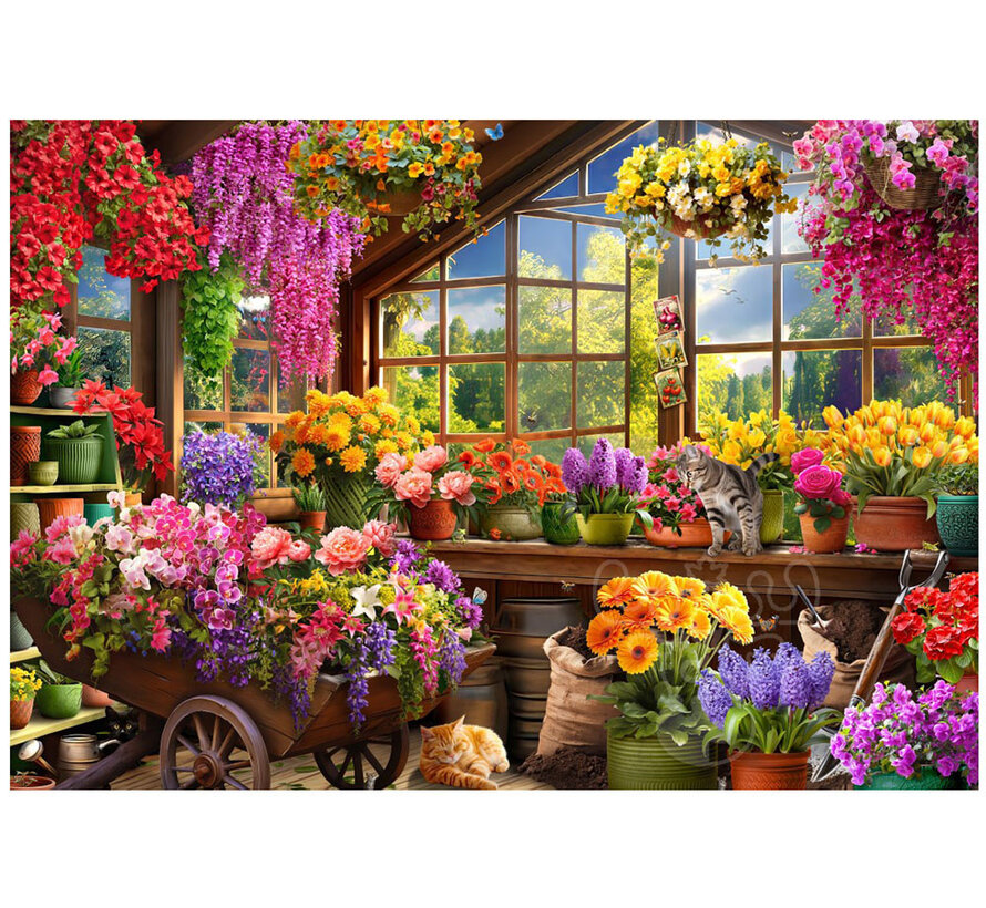 Bluebird Potting Shed  Puzzle 1000pcs