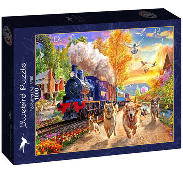 Bluebird Bluebird Following the Train Puzzle 1000pcs