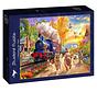 Bluebird Following the Train Puzzle 1000pcs