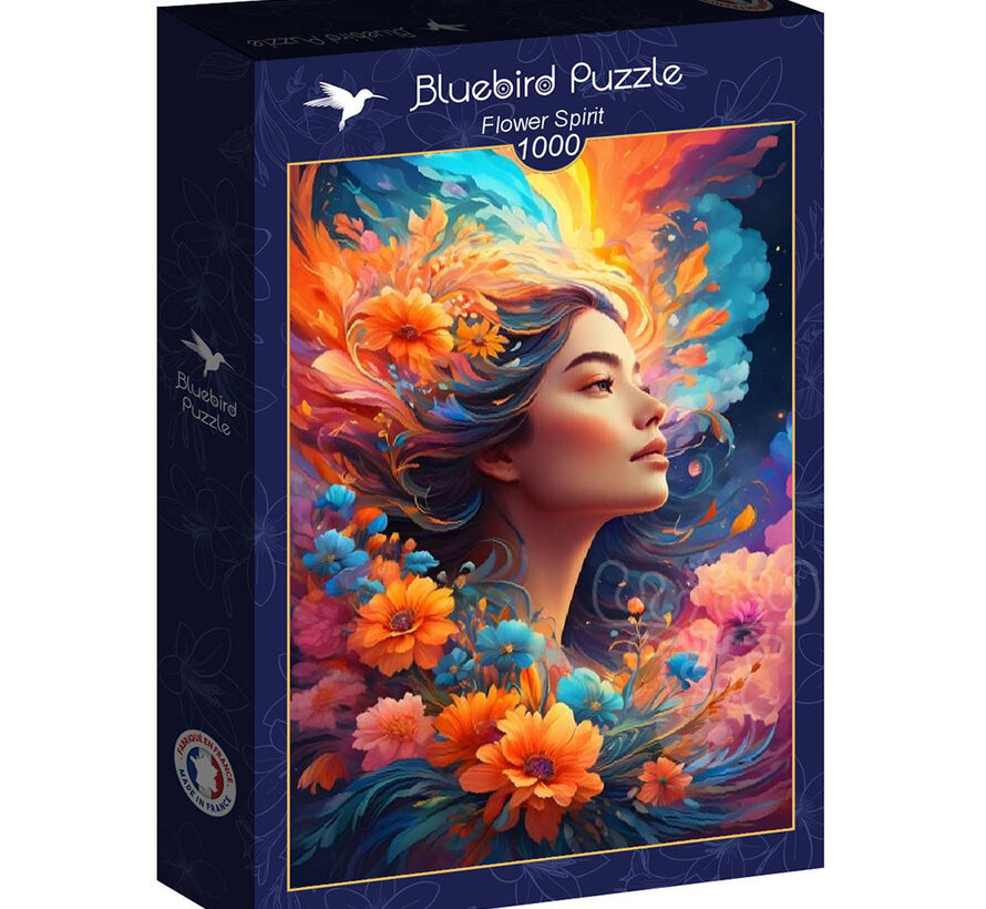 Bluebird Flower Spirit Puzzle 1000pcs