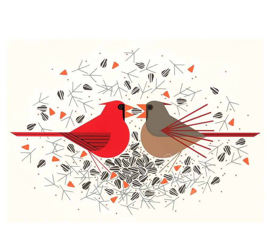 Pomegranate Harper, Charley Double-Sided Puzzle 2 x 120pcs