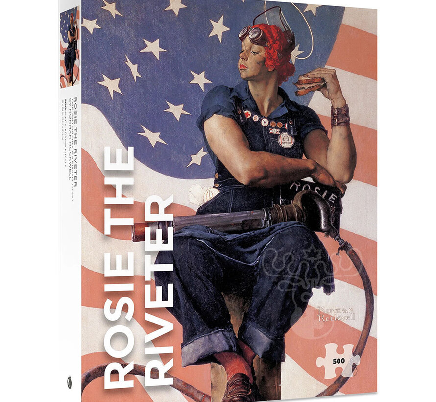 Pomegranate Rockwell, Norman: Rosie the Riveter Puzzle 500pcs