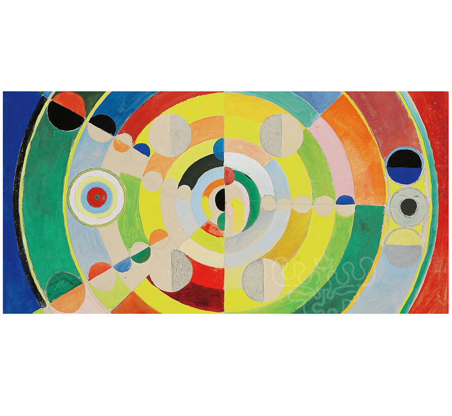 Pomegranate Delaunay, Robert: Relief-disques Puzzle 1000pcs