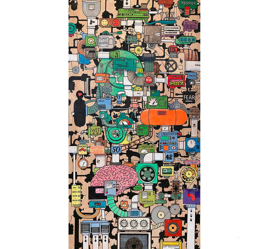 Pomegranate Petley, Jonathan: Self Machine Puzzle 1000pcs