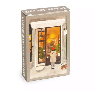 Trevell Puzzle Trevell Window Shopping Mini Puzzle 99pcs