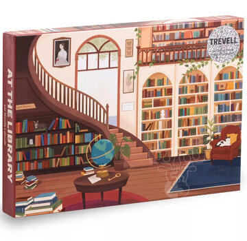 Trevell Puzzle Trevell At The Library Puzzle 1500pcs