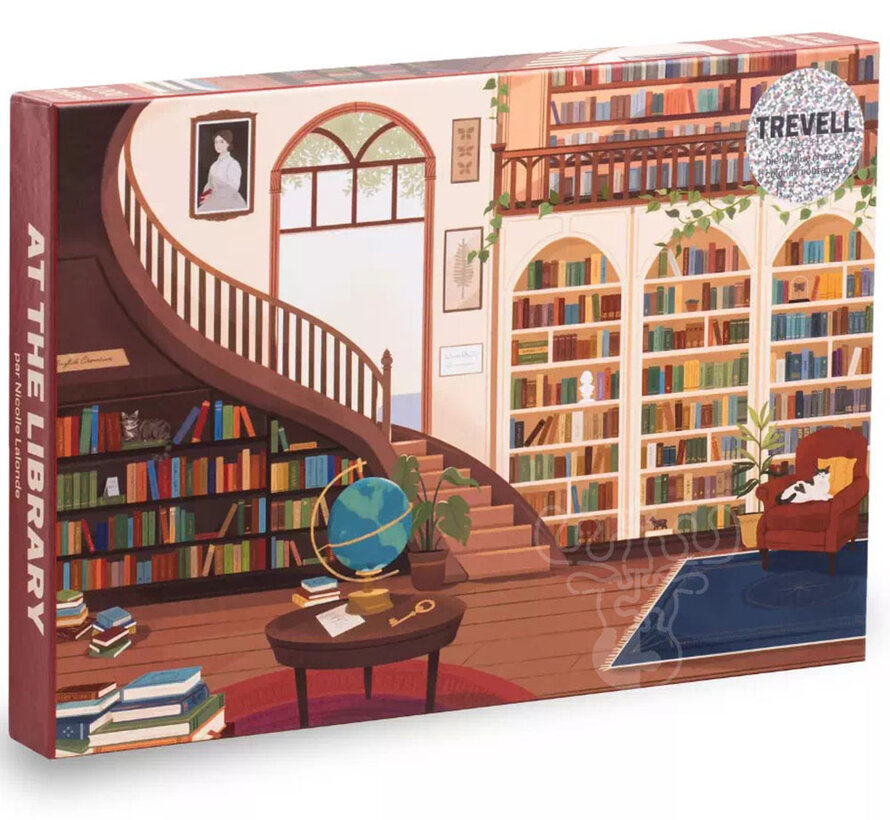 Trevell At The Library Puzzle 1500pcs