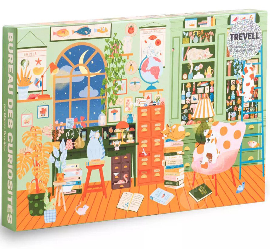 Trevell Bureau des Curiosités Puzzle 1500pcs