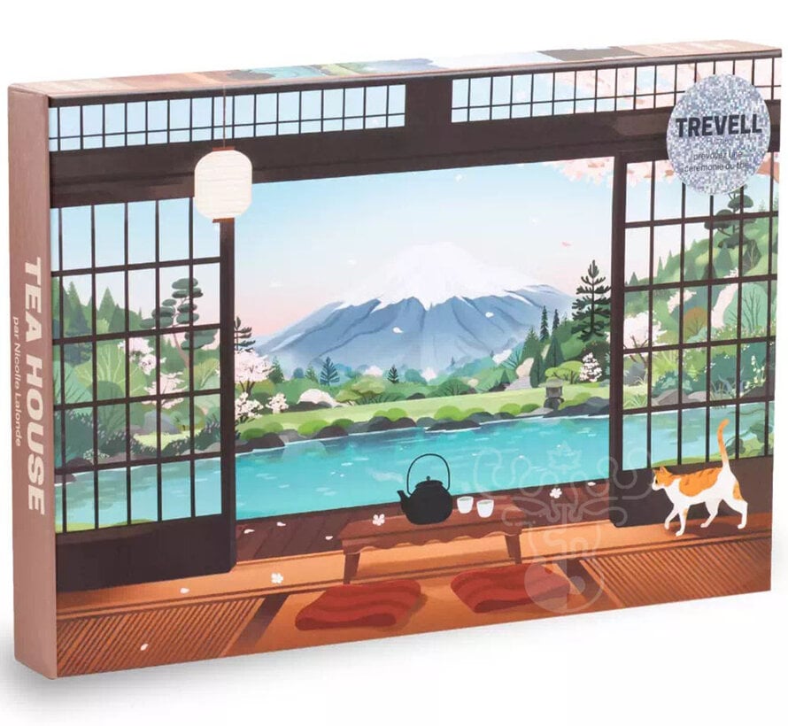 Trevell Tea House Puzzle 1000pcs