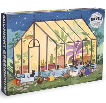 Trevell Puzzle Trevell Midnight Greenhouse Puzzle 1000pcs