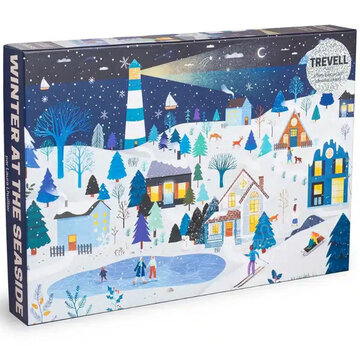 Trevell Puzzle Trevell Winter At The Seaside Puzzle 1000pcs
