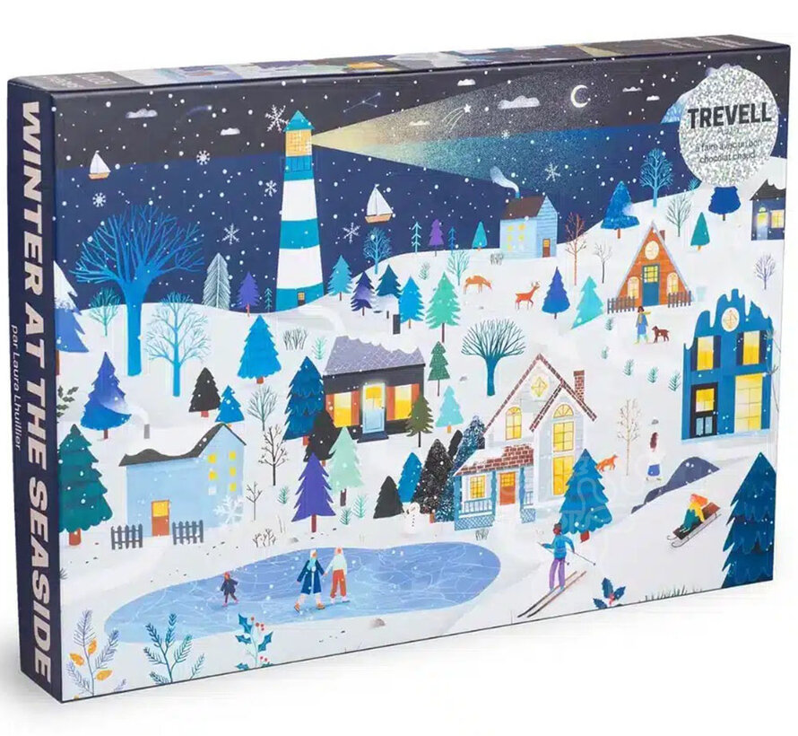 Trevell Winter At The Seaside Puzzle 1000pcs
