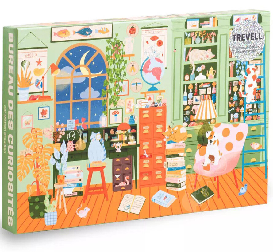Trevell Bureau des Curiosités Puzzle 1000pcs