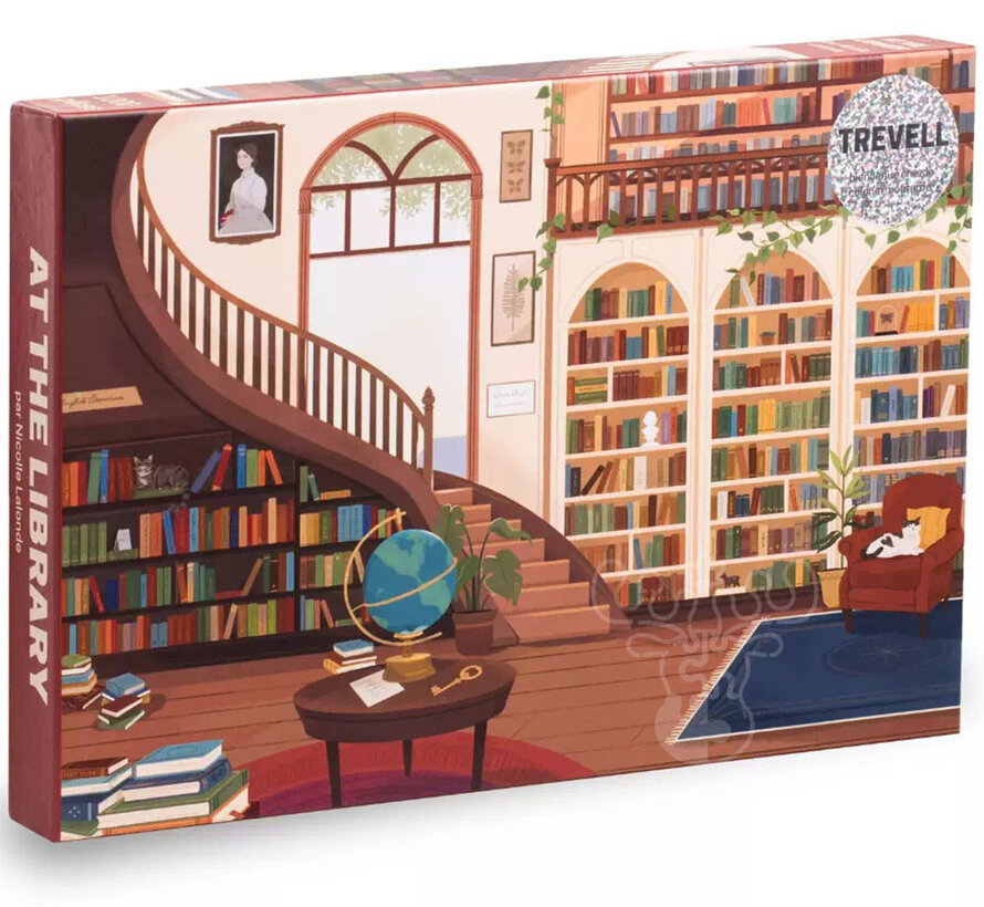 Trevell At The Library Puzzle 1000pcs